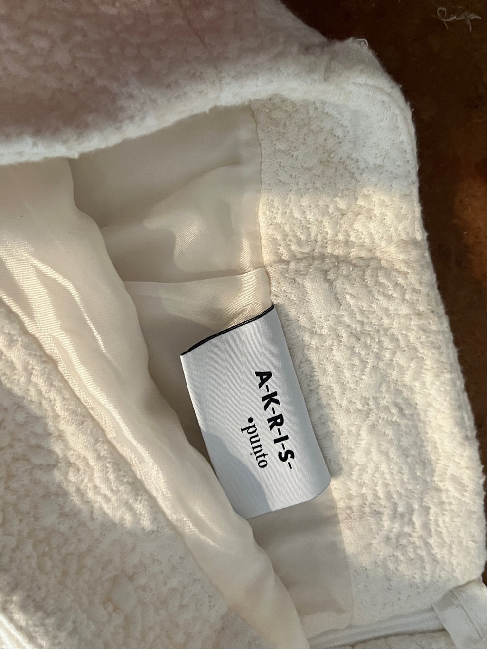 Akris Punto cream mini skirt - Picture 3 of 4